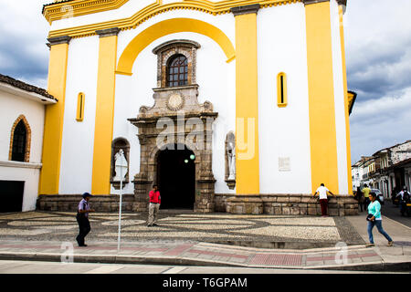 Vie quotidienne à Popayan (Colombie) Banque D'Images