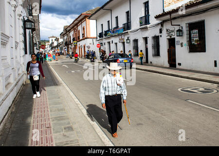 Vie quotidienne à Popayan (Colombie) Banque D'Images