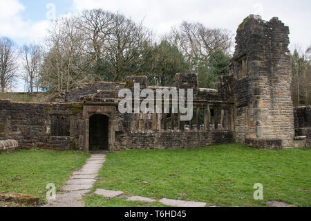 L'un d'une série d'images capturées sur un 7,5 km à pied du village de Wycoller sur les pentes de Leith Hill et le sommet d'enfant le droit à 517m. Banque D'Images