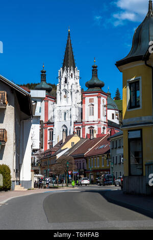 Basilique de pèlerinage de Mariazell en Autriche Banque D'Images