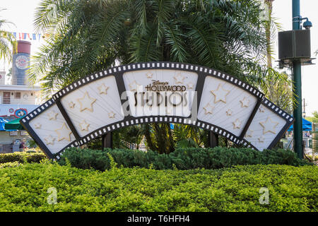 Disney's Hollywood Studios fait partie de Walt Disney World à Lake Buena Vista, FL et dispose de nombreux manèges pour les familles à profiter. Banque D'Images