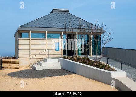 Restaurant La Vigie à l'observatoire municipal réaménagement sur Calton Hill, Édimbourg, Écosse, Royaume-Uni Banque D'Images