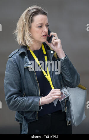 Laura Kuenssberg quitte la BBC à la suite de l'Andrew Marr Show, London, UK Avec : Laura Kuenssberg Où : Londres, Royaume-Uni Quand : 31 mars 2019 Credit : Wheatley/WENN Banque D'Images