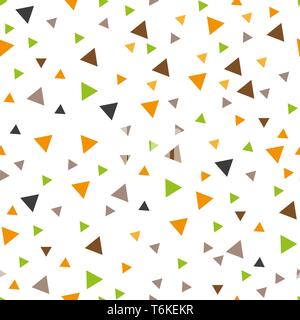 Un motif géométrique avec des triangles. Or, vecteur aléatoire noir et blanc transparent triangle.motif inspiré Tribal motif géométrique transparente wi Illustration de Vecteur