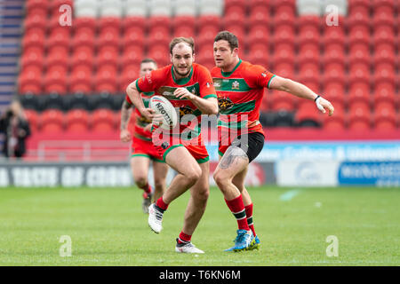 Doncaster 10-12 North Wales Crusaders - 28-04-2019 Banque D'Images