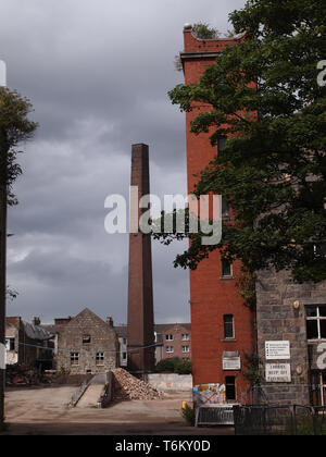 Le Broadward travaille, qui fait partie de l'historique patrimoine architectural de l'Aberdeen (Ecosse), maintenant prévue pour démolition partielle Banque D'Images