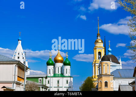 Eglises de Kolomna Kremlin - région de Moscou - Russie Banque D'Images