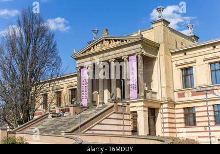 State Museum dans le centre historique de Schwerin, Allemagne Banque D'Images