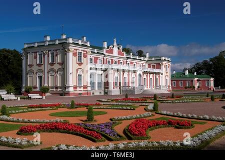 Le Palais Kadriorg à Tallinn Banque D'Images