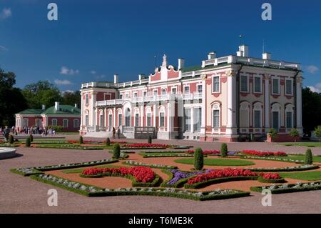 Le Palais Kadriorg à Tallinn Banque D'Images