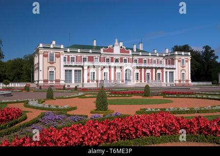 Le Palais Kadriorg à Tallinn Banque D'Images