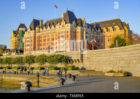 Hôtel Fairmont Empress, Victoria, Colombie-Britannique, Canada Banque D'Images