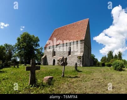 Saha Loo Chapelle dans le comté de Harju Banque D'Images