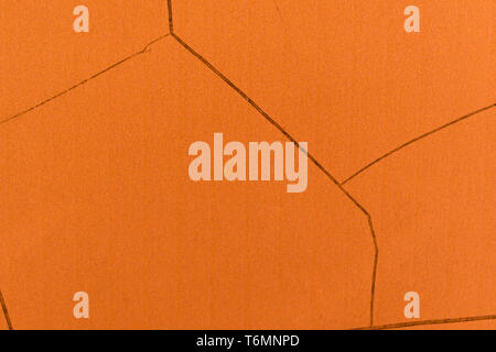 La texture de marbre orange fabriqué à partir de la dalle au propre et simple pour le fond Banque D'Images