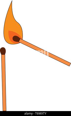 Deux correspond à l'un d'entre eux la gravure illustration vecteur sur fond blanc Illustration de Vecteur