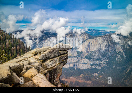 Demi Dôme à Yosemite National Park, Californie Banque D'Images