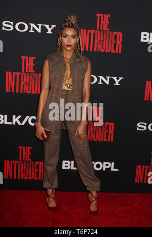 Los Angeles, Californie, USA. 01 mai, 2019. Annie Ilonzeh 05/01/2019 Le Los Angeles Premiere de 'l'intrus' tenue à l'ArcLight Hollywood à Los Angeles, CA Photo par Izumi Hasegawa / HollywoodNewsWire.co Crédit : Hollywood News Wire Inc./Alamy Live News Banque D'Images