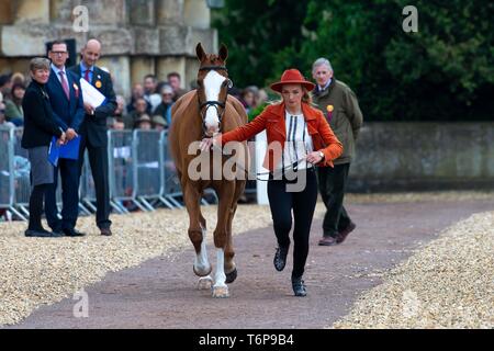 Badminton, Gloucestershire, Royaume-Uni. 09Th Mai, 2019. Emily King. GBR. Dargun. Y Monter. Mitsubishi Motors Badminton Horse Trials. Grand Chelem Rolex. Horse Trials. Le concours complet. Le Badminton. Le Gloucestershire. United Kingdom. GBR. {01}/{05}/{2019}. Credit : Sport en images/Alamy Live News Banque D'Images