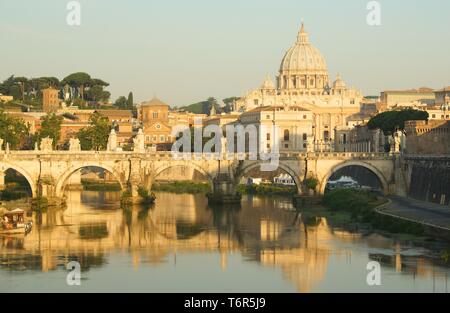 Matin d'été à Rome Banque D'Images