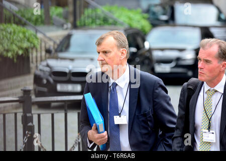 Paul Appell, CBE, chef du Parti conservateur du Kent County Council, laissant les chambres du Parlement, 1er mai 2019 Banque D'Images