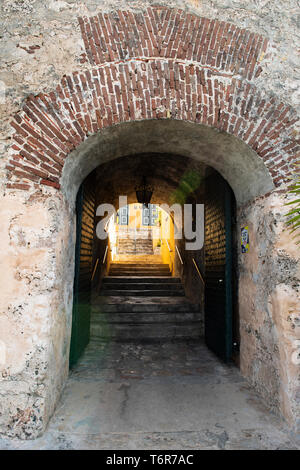 Fort Amsterdam, Willemstad, Curaçao Banque D'Images