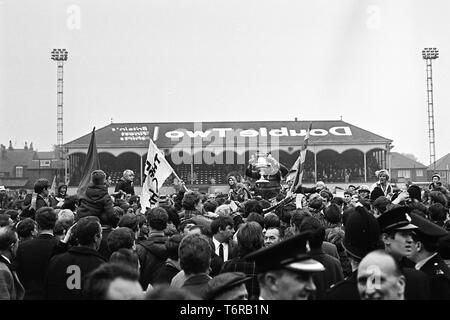 V Leeds Yorkshire Cup 1968 à Castleford Banque D'Images