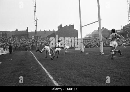 V Leeds Yorkshire Cup 1968 à Castleford Banque D'Images