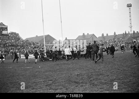 V Leeds Yorkshire Cup 1968 à Castleford Banque D'Images