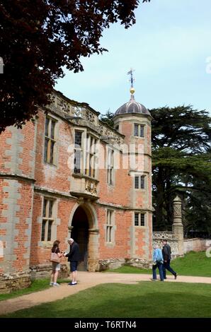 Maison de gardien de Charlecote, Warwickshire, England, UK Banque D'Images