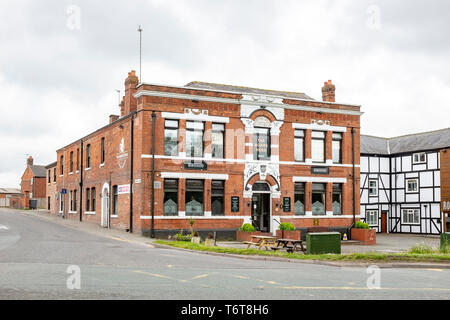 Les verrats Head hotel à Middlewich Cheshire UK Banque D'Images