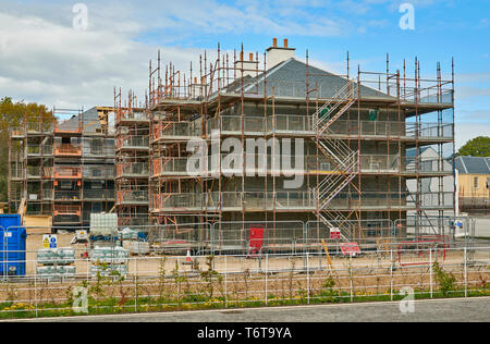 TORNAGRAIN INVERNESS ECOSSE PRÉVU HAMEAU OU VILLAGE DE NOUVEAUX BÂTIMENTS EN CONSTRUCTION Banque D'Images