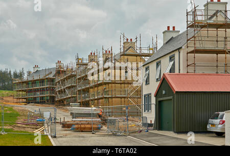 TORNAGRAIN INVERNESS ECOSSE HAMEAU PRÉVUES OU EN COURS DE CONSTRUCTION MAISON DE VILLAGE Banque D'Images