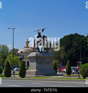 Monumento al Hotel Ivette, Séville, Espagne Banque D'Images