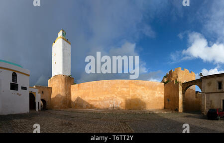 Grande mosquée dans la vieille ville El Jadida Banque D'Images