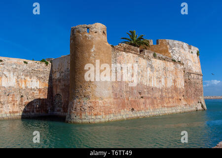 Vieux fort dans la cité portugaise El Jadida Banque D'Images