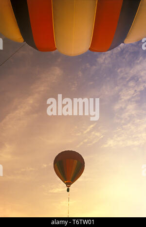 Ballons à air chaud Banque D'Images