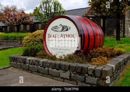 La Distillerie de Blair Athol, Pitlochry, Ecosse, UK Banque D'Images