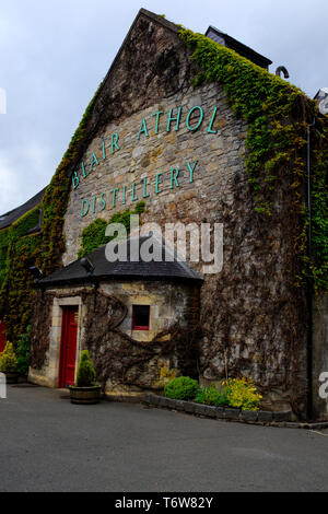 La Distillerie de Blair Athol, Pitlochry, Ecosse, UK Banque D'Images