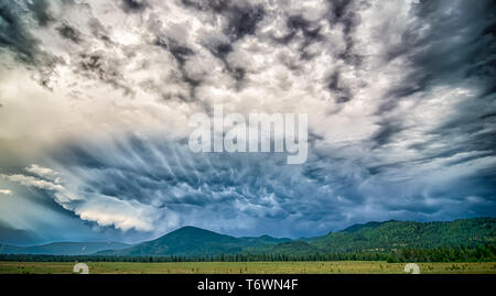 Grand scenic montana state paysages et nature Banque D'Images