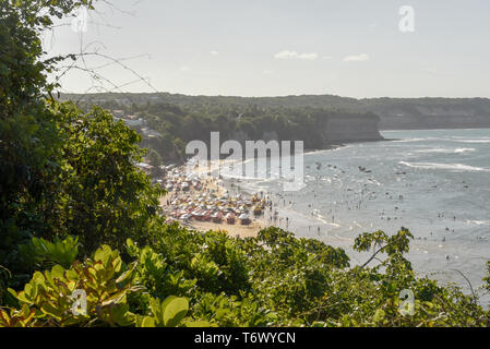 La plage de Pipa sur le Brésil Banque D'Images