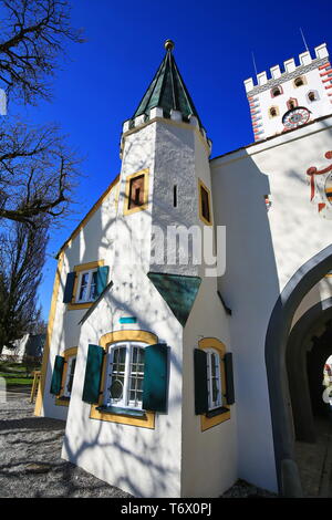 Landsberg am Lech est une ville en Bavière, Allemagne Banque D'Images