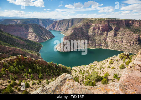 Flaming Gorge Banque D'Images