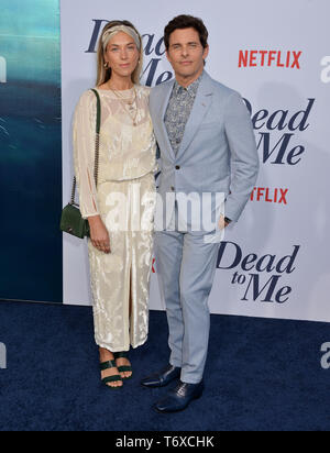 Los Angeles, USA. 09Th Mai, 2019. James Marsden et Edel arrive à Netflix est mort pour moi Saison 1 Première à l'étape de large sur 02 mai 2019 à Santa Monica, en Californie. Credit : Tsuni/USA/Alamy Live News Banque D'Images