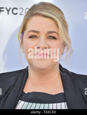 North Hollywood, États-Unis. 09Th Mai, 2019. NORTH HOLLYWOOD, LOS ANGELES, CALIFORNIE, USA - 02 MAI : Alexandra Cunningham arrive sur le tapis rouge de FYC Bravo's 'Dirty John' s'est tenue à l'Saban Centre des médias à l'Académie de la télévision le 2 mai 2019 à North Hollywood, Los Angeles, Californie, États-Unis. ( Photo : Agence de Presse Image/Alamy Live News Banque D'Images