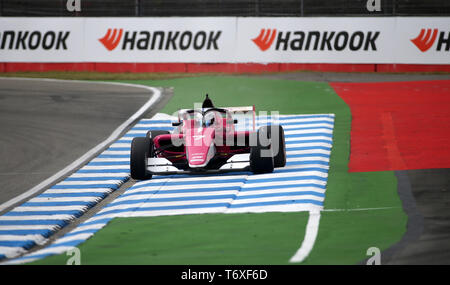 Hockenheim, Deutschland. 06Th Mai, 2019. Sport : W-Series, d'Hockenheim - 2019, la formation Emma Kimilainen (VIN #  7), Tatuus F3 T-318 | Conditions de crédit dans le monde entier : dpa/Alamy Live News Banque D'Images