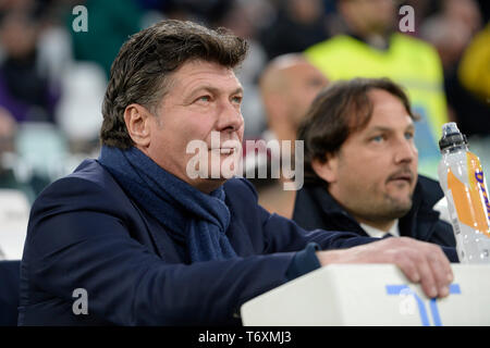 Allianz Stadium, Turin, Italie. 3 mai, 2019. Football Serie A, la Juventus de Turin ; Walter Mazzarri par rapport à l'entraîneur du FC Torino : Action Crédit Plus Sport/Alamy Live News Banque D'Images
