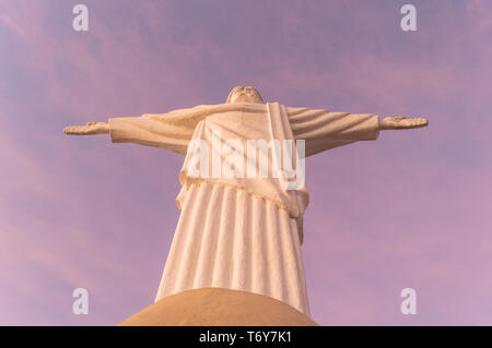 Araxa / MG / Brésil - 20 Avril 2019 : "Le Christ le Rédempteur' monument à un observatoire Parc dans la ville Banque D'Images