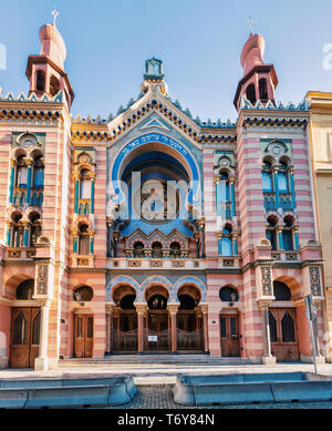 Synagogue jubilaire Jubilejni synagoga, République Tchèque Banque D'Images