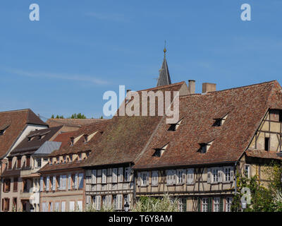 Vieille ville en france Banque D'Images