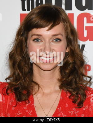 Le 1 mai 2019 - LAUREN LAPKUS Lauren Lapkus assiste à la Big Bang Theoryâ. à la partie finale de la série The Langham Huntington. (Crédit Image : © ZUMA/Bennight Billy sur le fil) Banque D'Images